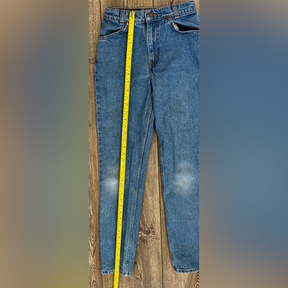 Vintage Levi’s Orange Tab 631 Jeans 24x29 | Youth 16 | 90s High Rise Straight - Picture 9 of 11